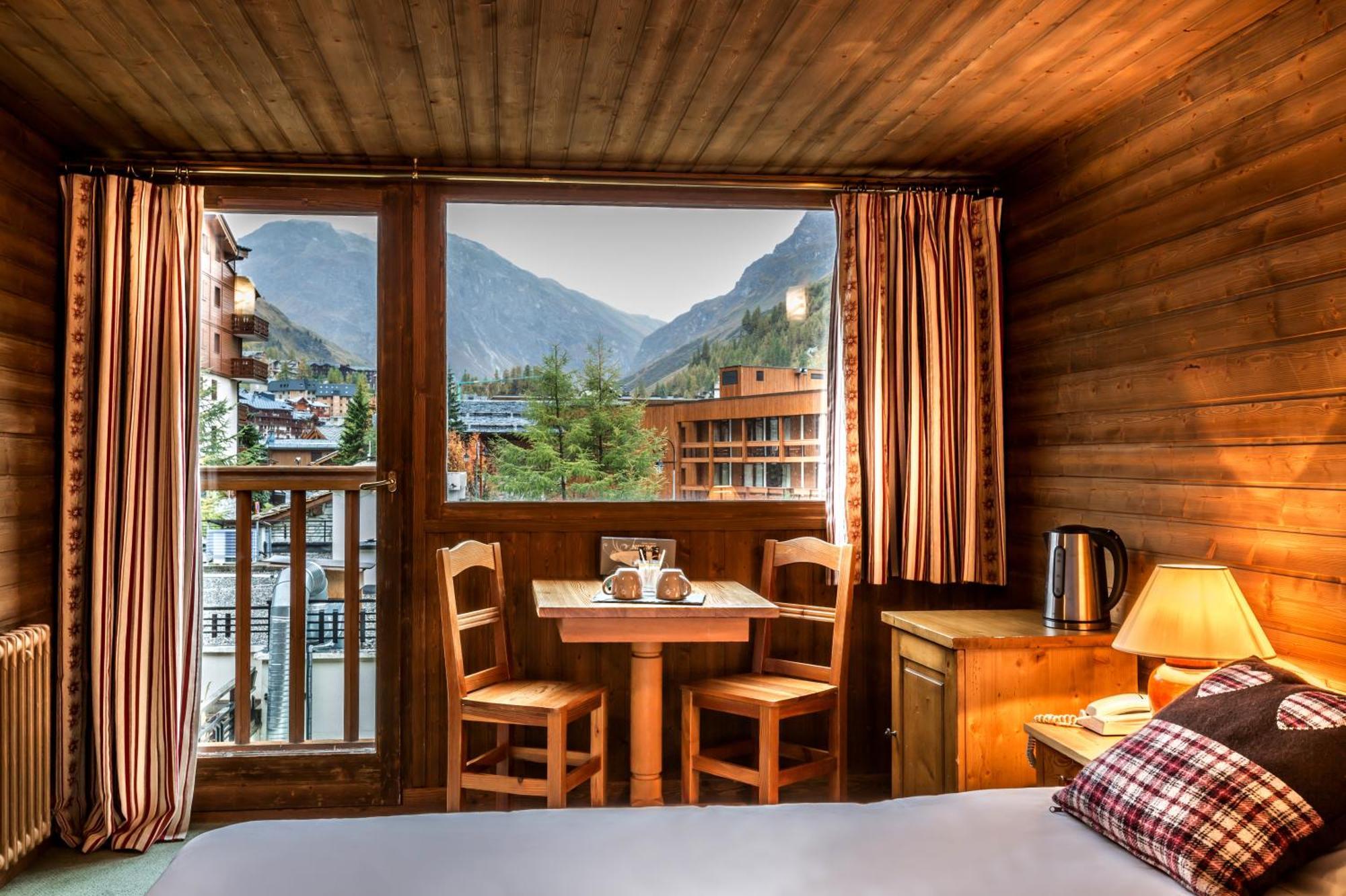 ホテル レ クレート ブランシュ Val-dʼIsère 部屋 写真