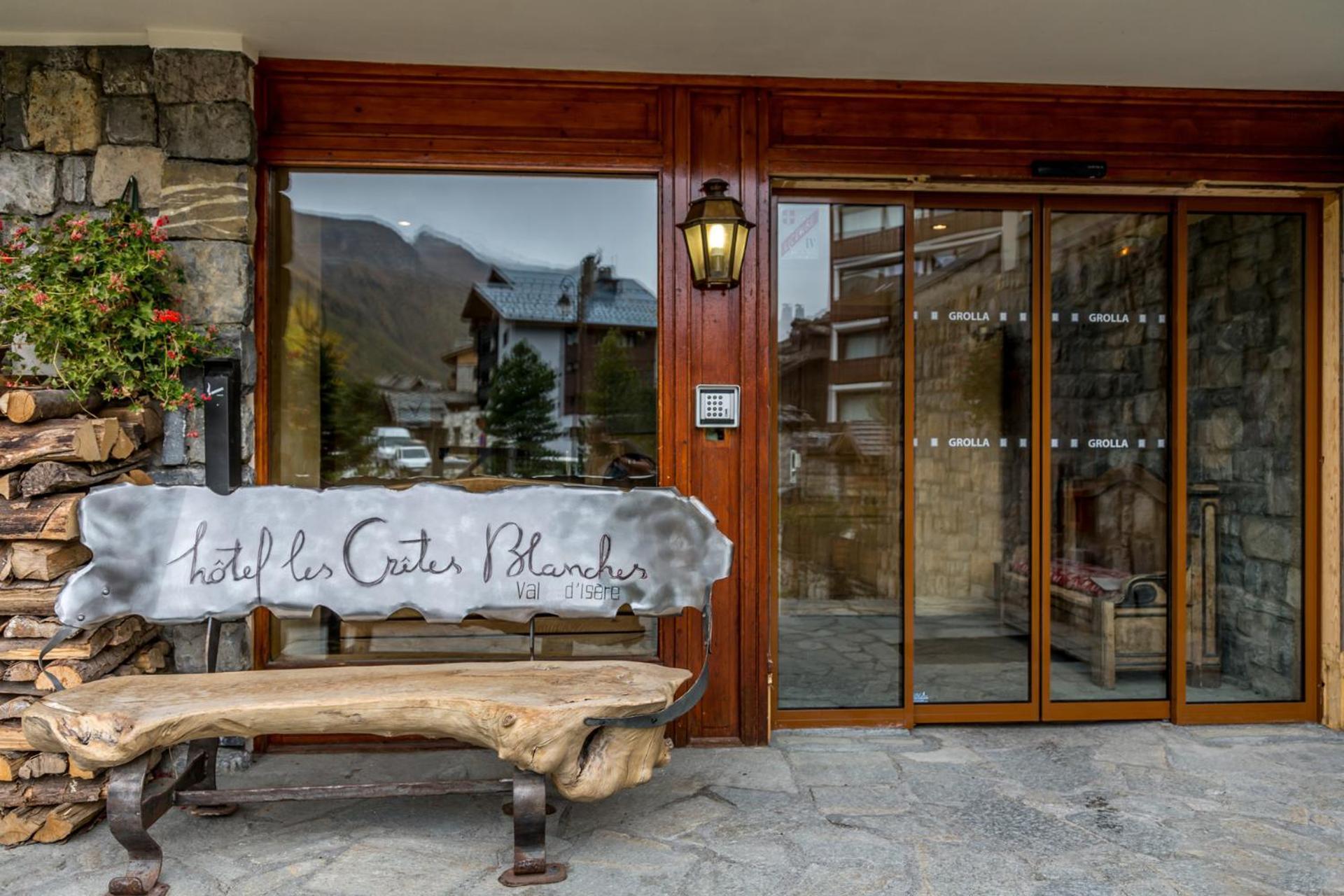 ホテル レ クレート ブランシュ Val-dʼIsère エクステリア 写真