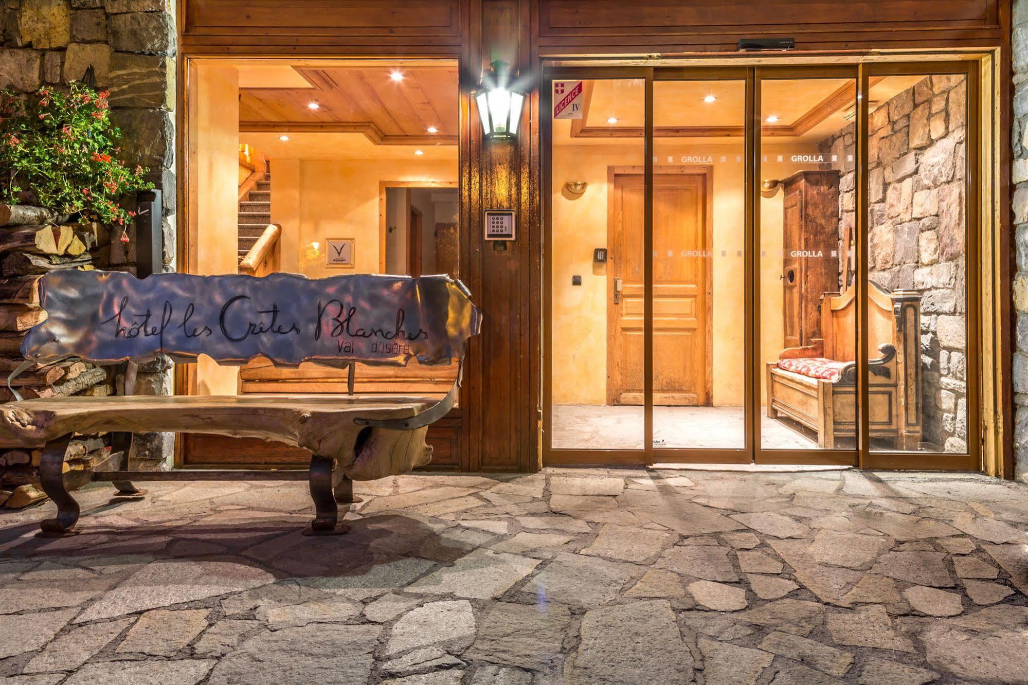 ホテル レ クレート ブランシュ Val-dʼIsère エクステリア 写真