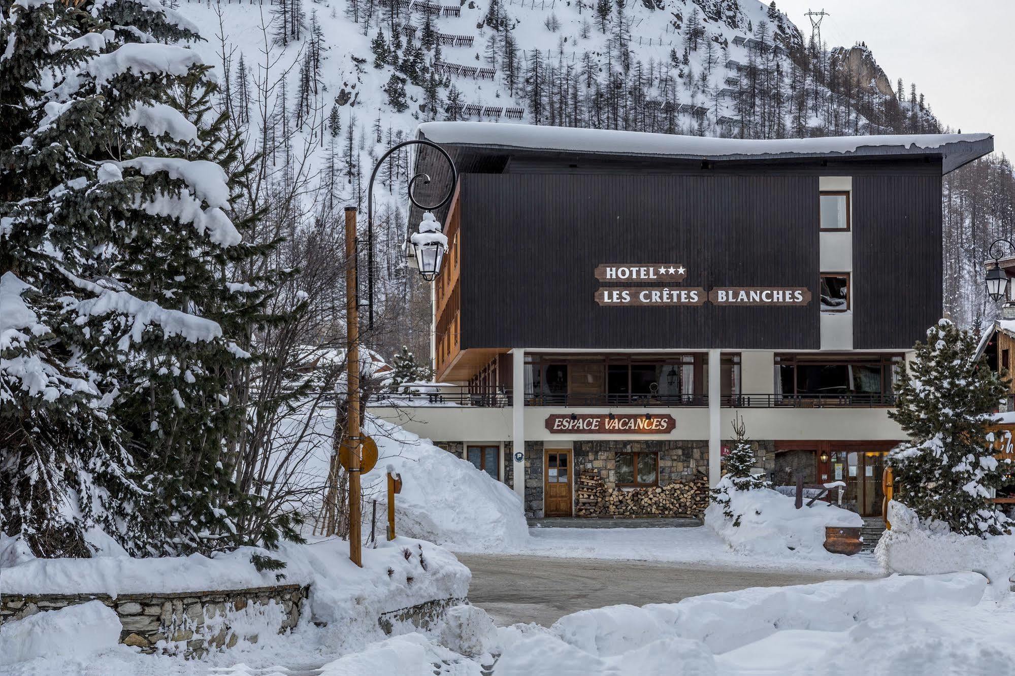 ホテル レ クレート ブランシュ Val-dʼIsère エクステリア 写真